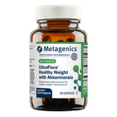 Metagenics UltraFlora Healthy Weight bottle front for daily weight management support.