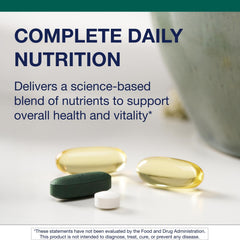 Calcium, magnesium and vitamin D ingredients shown for bone health support