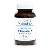 MethylPro B-Complex capsule with L-Methylfolate for balanced daily energy.