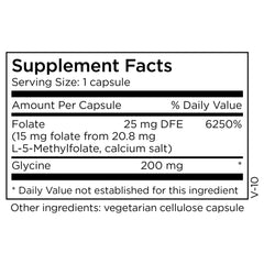 MethylPro L-Methylfolate capsules close-up for daily mood balance.