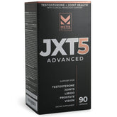 METISNutrition JXT5 bottle label showing five-in-one men's health support.