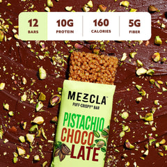 Mezcla Bar cross-section displays almond butter layer with rich flavor