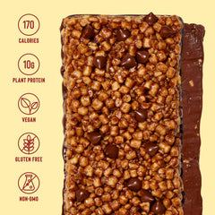 Mezcla vegan gluten-free bar ingredients image emphasizing clean, plant-based snack