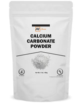 mGanna Calcium Carbonate powder in a jar, natural calcium source for culinary prep