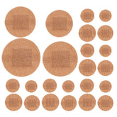 MHFOOU round bandages in four sizes for convenient facial wound coverage