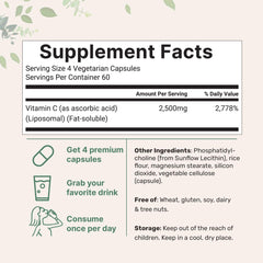 Micro Ingredients 2,500 mg capsules close-up for easy daily antioxidant support.