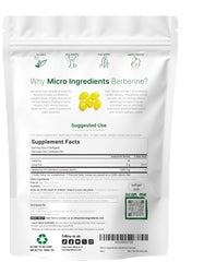 Micro Ingredients Berberine with MCT oil softgels for enhanced absorption