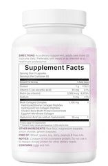 Micro Ingredients biotin and hyaluronic acid close-up emphasize skin and joints.