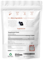Micro Ingredients Cinnamon softgels, 300-count, ideal for daily routines