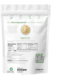 Micro Ingredients five-pound pea protein package for bulk needs