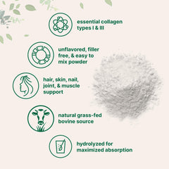 Micro Ingredients grass-fed collagen label highlights premium source and paleo-friendly ingredients.