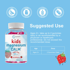 Micro Ingredients Kids Magnesium Gummies ingredient label highlighting magnesium citrate.