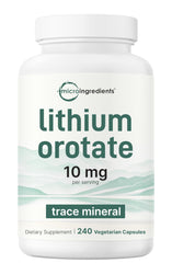 Micro Ingredients Lithium Ootate bottle front showing premium daily balance formulation