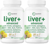 Micro Ingredients Liver Advanced bottle showing packaging for daily wellness.