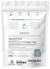 Micro Ingredients magnesium glycinate powder Sweet Peach Ring flavor supports daily use.