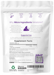 Melatonin 20mg tablets with strawberry flavor close-up, ideal for bedtime routine enjoyment.
