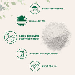 Micro Ingredients potassium chloride powder dissolves easily in water or juice.