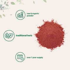 Micro Ingredients red yeast rice powder in shake for easy absorption