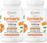Micro Ingredients turmeric curcumin bottle front showing 1,000 mg potency