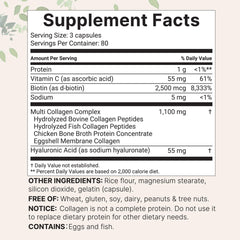 Micro Ingredients vitamin C complex close-up highlighting two absorption forms.