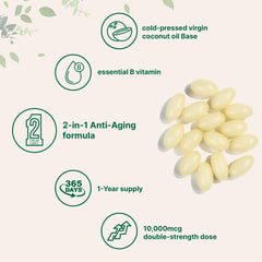 Micro Ingredients Year-supply packaging showing a full 365-day count