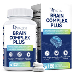 Migcopat brain supplement bottle for daily cognitive support.