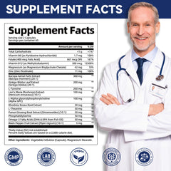 Migcopat brain capsules close-up for focused daily use.