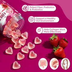 Migcopat hyaluronic acid and vitamin C gummies for skin hydration