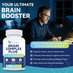 Migcopat ingredients label showing key nootropic components.