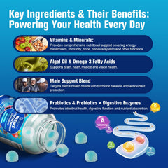 Migcopat probiotic blend bottle emphasizing digestive function and immune support.