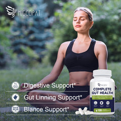 Migcopat synbiotic 80Billion label emphasizes CFU with prebiotics and postbiotics for gut balance