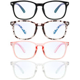 MIGSIR blue light glasses front view for comfortable screen time