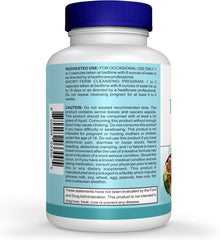 Mila Miamor ingredient list image underscores senna and psyllium benefits.