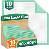 MILDPLUS disposable bed pad overview showing extra-large coverage for beds and sofas