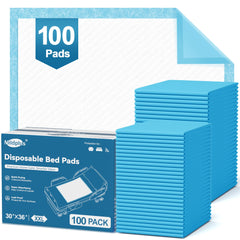 MILDPLUS disposable bed pads 30x36 front view offer full coverage for caregivers