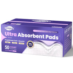 MILDPLUS heavy-duty bed pad 30x36 inch provides reliable coverage for bed protection.