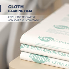 MILDPLUS Heavy Duty Underpads demonstrating instant absorption