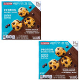 Elevation by Millville cookie dough bar unwrapped for on-the-go protein enjoyment