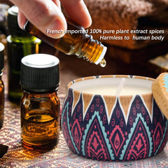MIMURHYL travel-friendly tin candle for on-the-go relaxation.