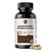 Minch Beef Organs supplement bottle for men's vitality and energy support