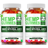 Minch Hemp Gummies 2-pack front view, tasty daily option for relaxation and focus.