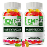 Minch hemp gummies two-pack front view showing convenient daily option