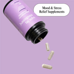 MINDHONEY SYNC night routine scene suggesting calm wind-down and restful sleep support.