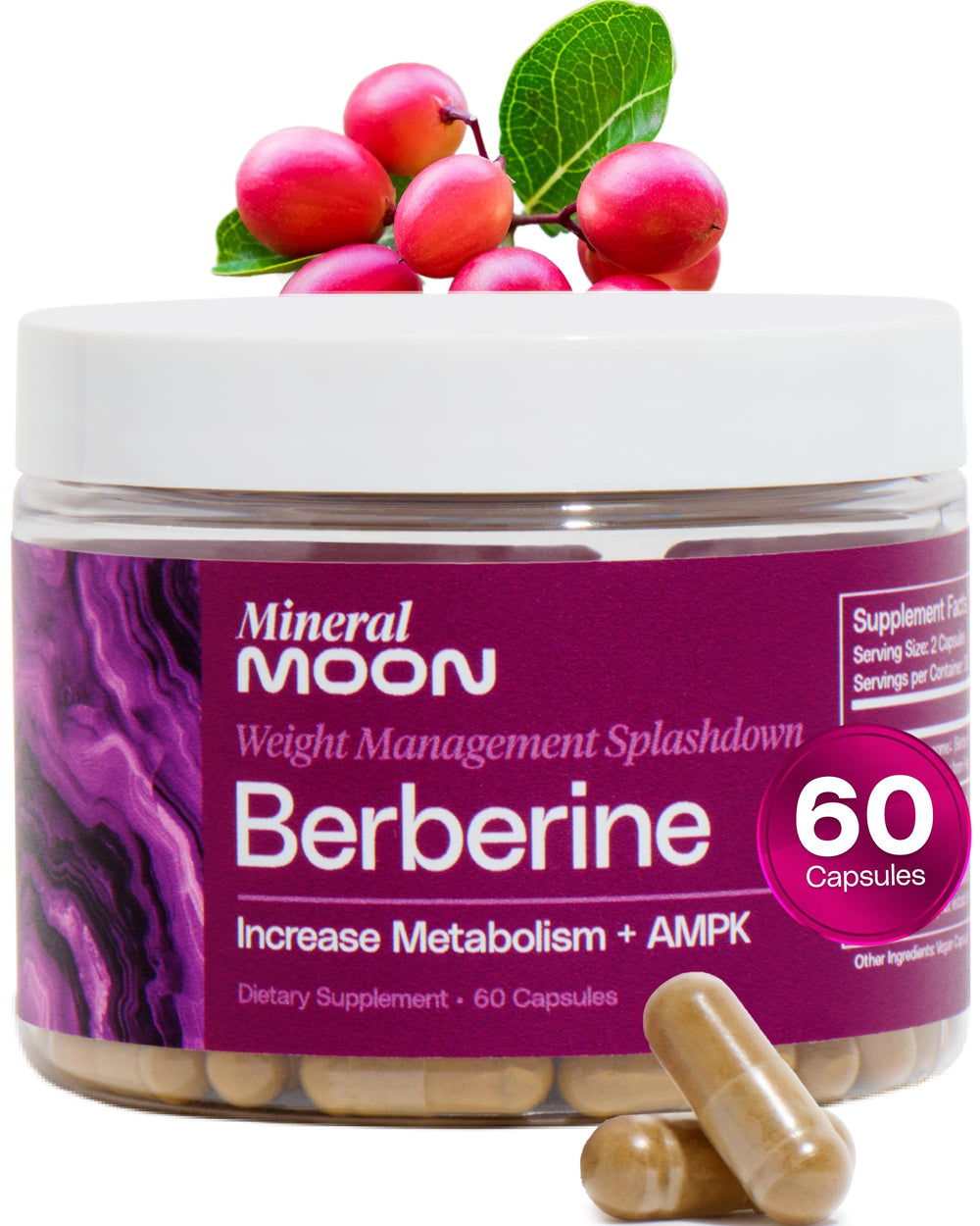 Mineral Moon premium berberine bottle for daily wellness