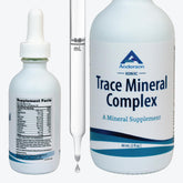 Mineral Resources Trace Mineral Complex bottle on a clean surface for daily hydration.
