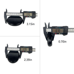 MINGJISHIYE hot stones set in travel bag for portable spa sessions.