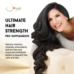 Miracle Elixir Collection Joyce Giraud bottle label close-up highlights premium ingredients.