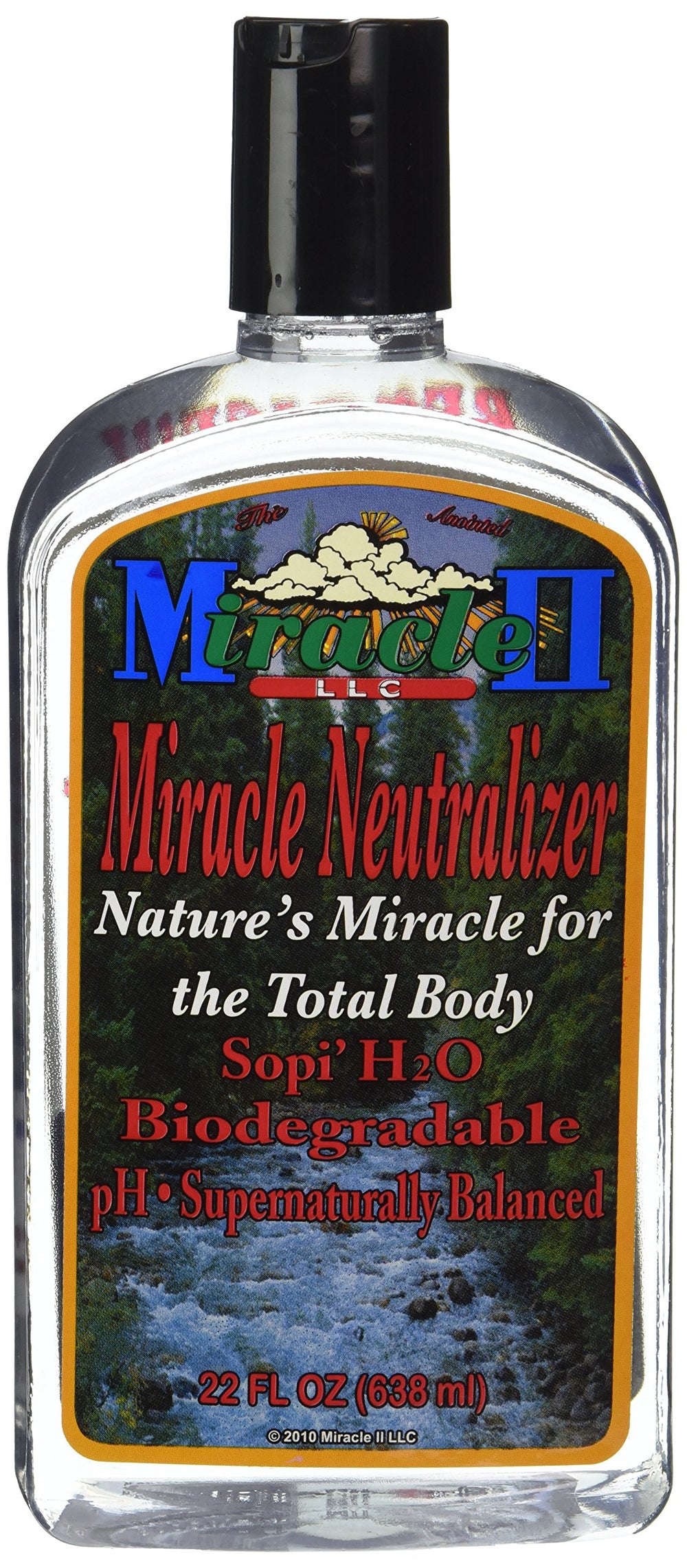 Miracle II Neutralizer 22oz bottle pour supports everyday wellness