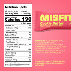 Misfits Speculoos bar after a workout for sustained energy and recovery support.