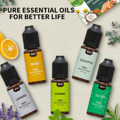 MISIJI spearmint essential oil bottle for refreshing aromatherapy and DIY blends.